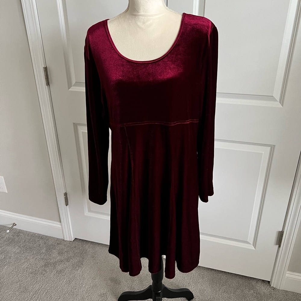 Vintage Molly Malloy Velvet Babydoll Dress